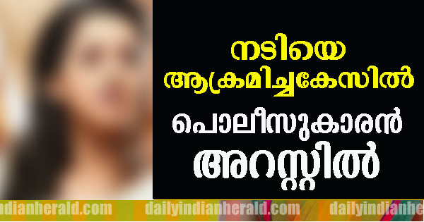 ACTRESS ATTACK POLICE MAN ARREST